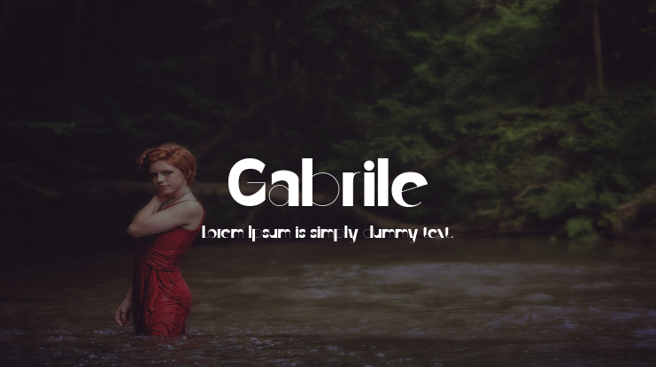 Gabrile Font