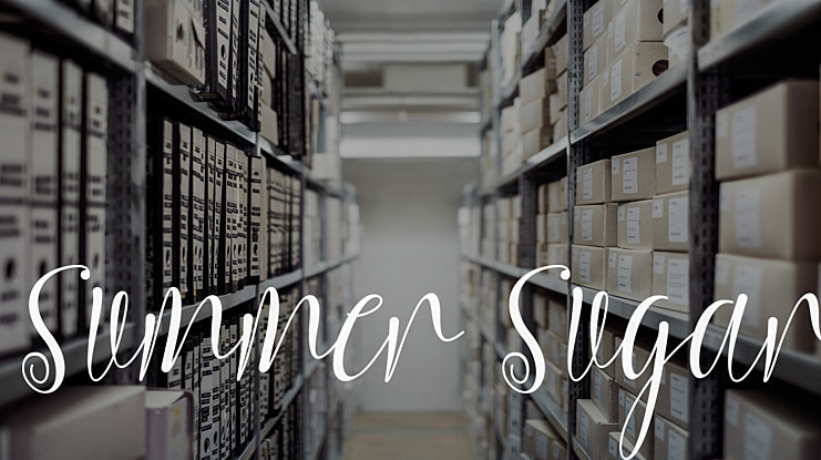 Summer Sugar Font