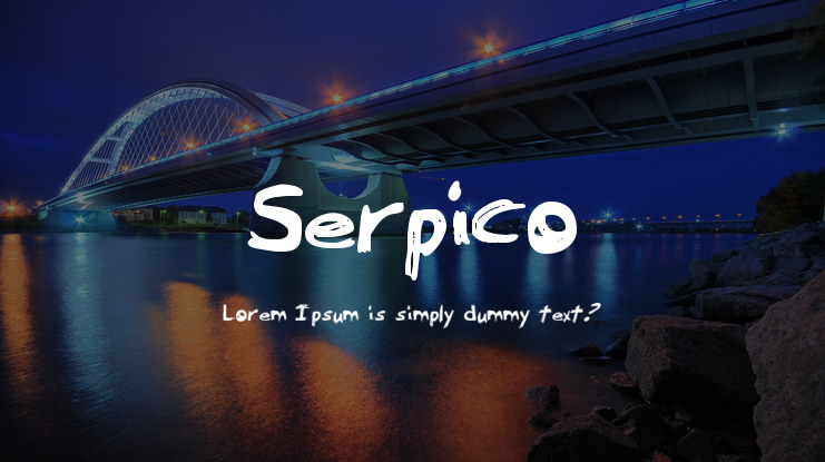 Serpico Font