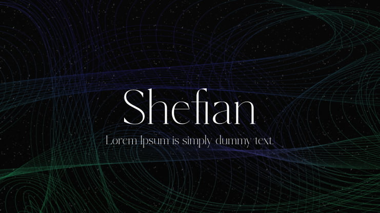 Shefian Font