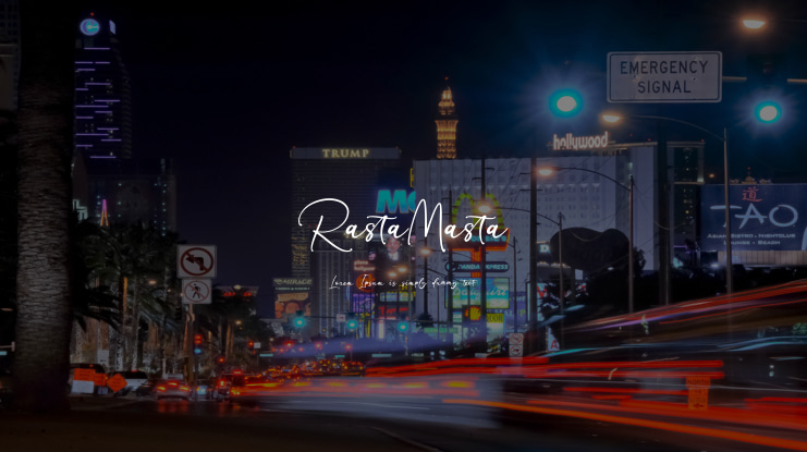 RastaMasta Font