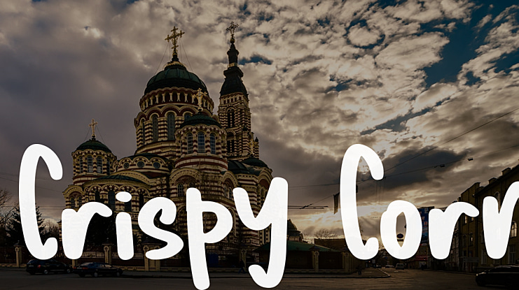Crispy Corn Font