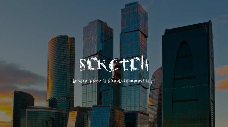 Scretch Font