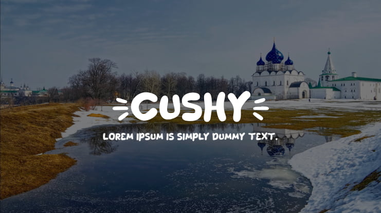 Cushy Font