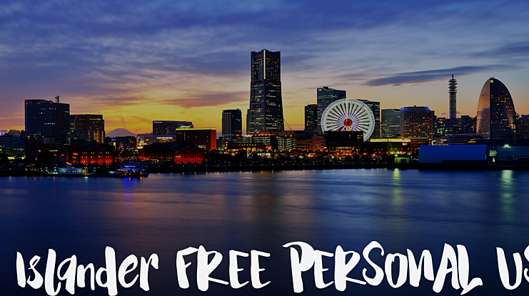 Islander FREE PERSONAL US Font Family