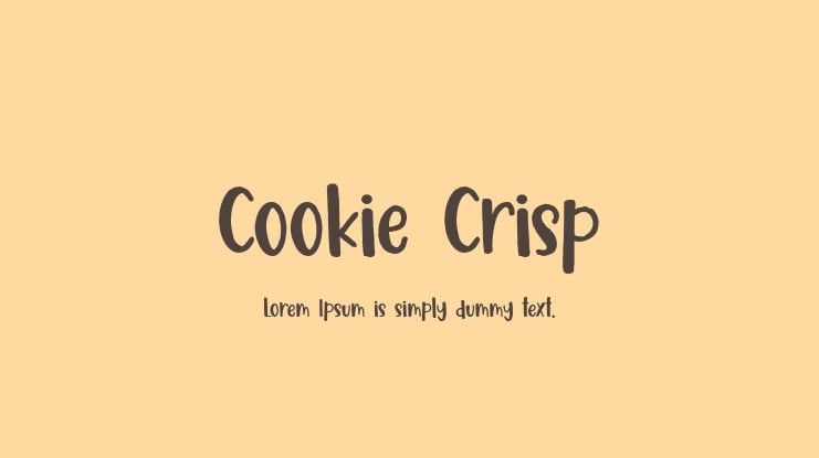 Cookie Crisp Font