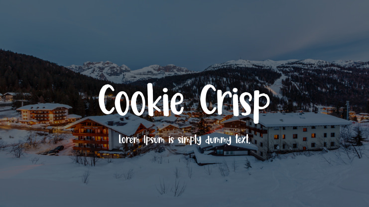 Cookie Crisp Font