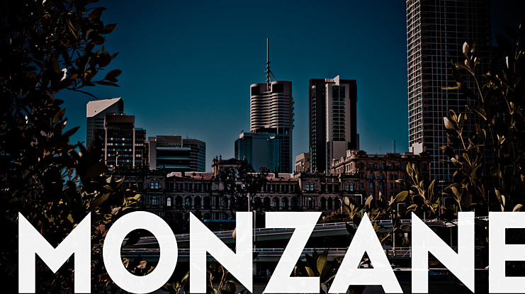 Monzane Font Family