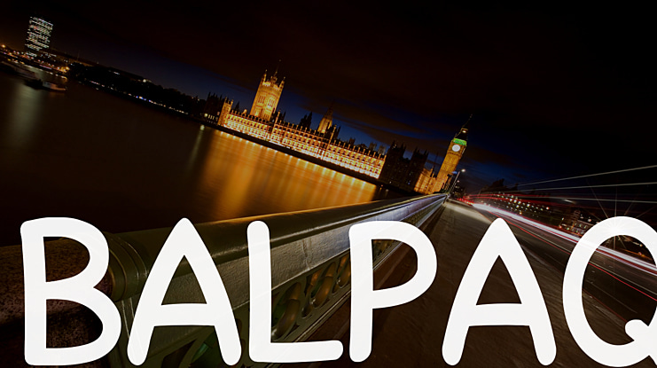 Balpaq Font