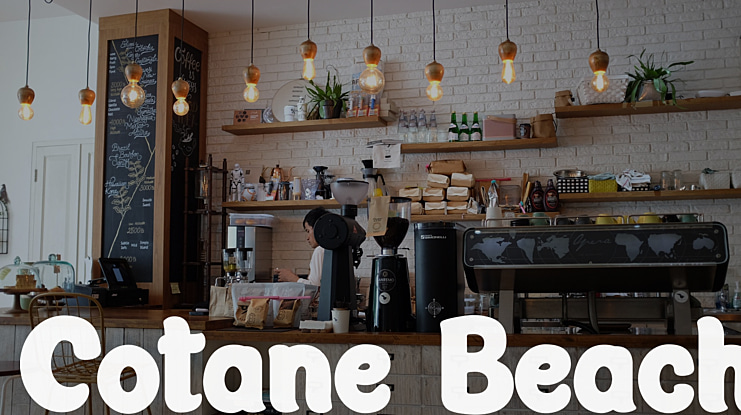 Cotane Beach Font