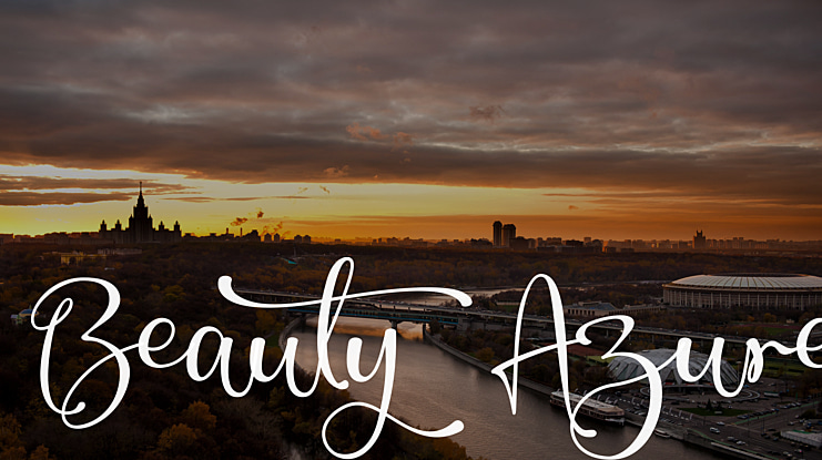 Beauty Azure Font