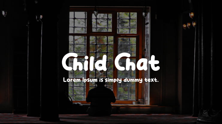 Child Chat Font