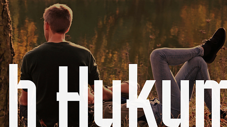 h Hukum Font