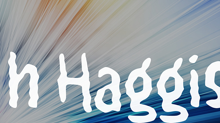h Haggis Font