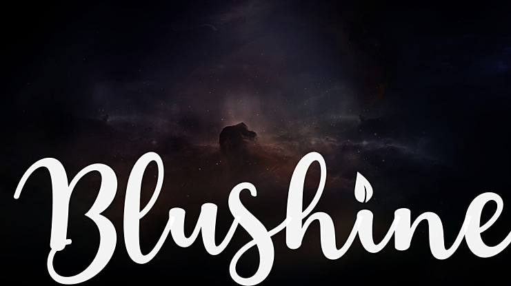 Blushine Font