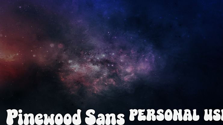 Pinewood Sans PERSONAL USE Font