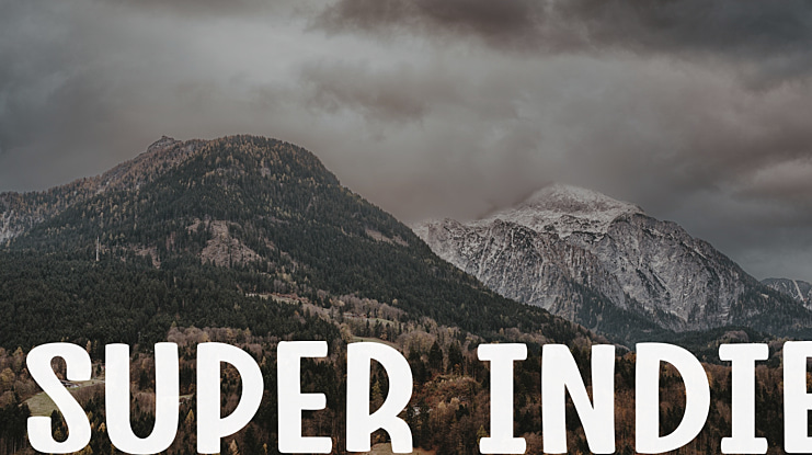 Super Indie Font